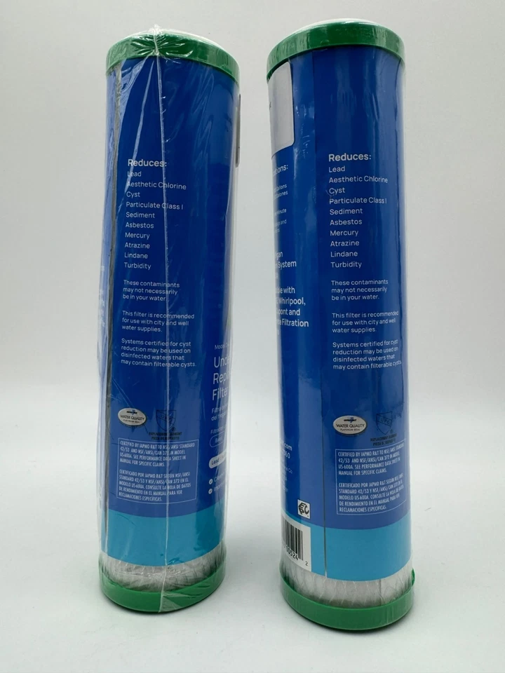 Culligan D-40A Under Sink Replacement Water Filter Cartridge - White x2 - Image 3 of 4