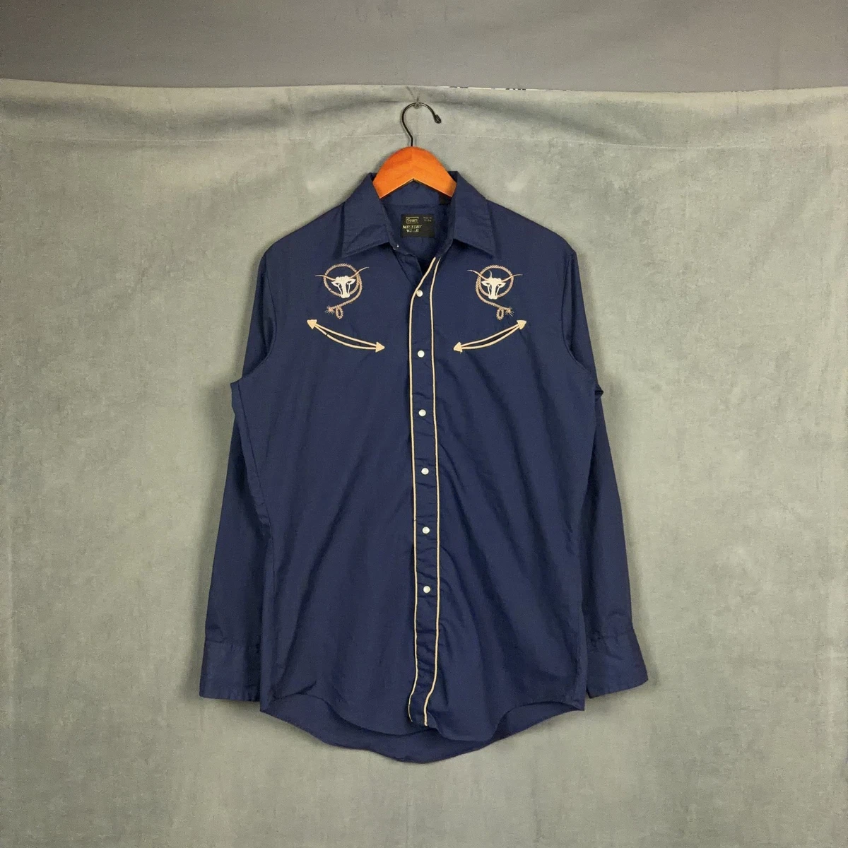 Sears Western Casual Button-Down Shirts for Men for sale | eBay