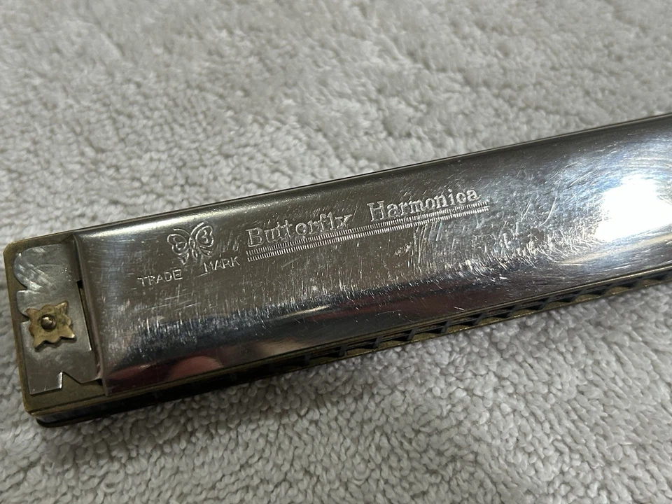 Marca armónica mariposa octava banda Yamaha vintage Foto 2 de 4