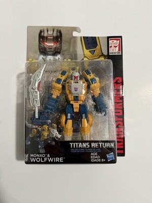 Transformers Titans Return Deluxe Class Worlfwire w/ Monxo NOSC