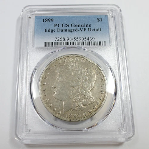 1899 P PCGS VF Detail - Silver Morgan Dollar $1 US Coin #58512B