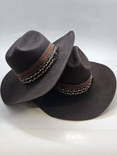 Lot of 2 Shyanne Women's Jacquard Band Cowboy Hats, Size 7
