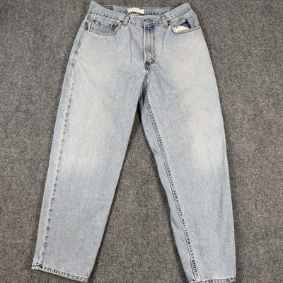   Vintage Levis 560 Jeans Mens 34x30 Made in USA Light Wash Comfort Fit Tapere