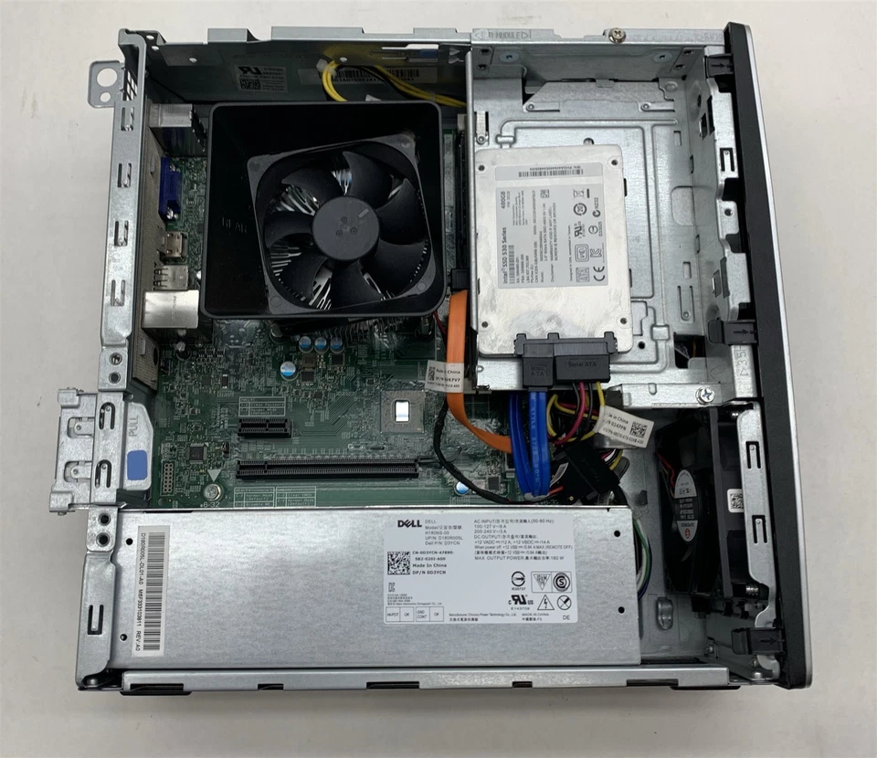 Dell Inspiron 3250 SFF PC Core i5-6400 2.70GHz 16GB 480GB SSD Win10P WIFI Lot 2 - Image 4 of 4