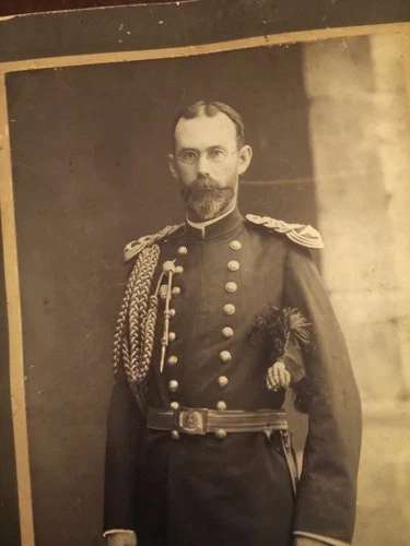 Antique  military photo of Colonel William Meade Coulling from Richmond, VA.