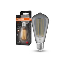 Osram Led Filament ST64 Edison 11W = 42W E27 Rauchglas Extra Warmweiß Dimmbar