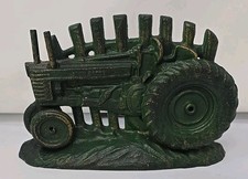 Vintage John Deere Door Stop, 7.5 Lbs Cast Iron..(see description)