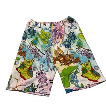 Vintage A Bug s Life Pajama Shorts Youth Y2K Pixar Lounge Disney
