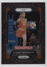 2024 Panini Prizm Monopoly WNBA Classic Icons Red DiJonai Carrington #17 00c5