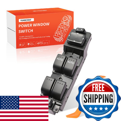 Yuanchao Master Power Window Switch Door Lock Control Button Front Left Driver
