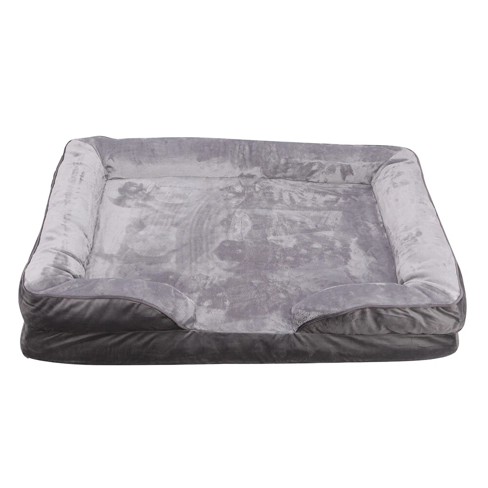 Large Orthopedic Memory Foam Pet Dog Bed Jumbo Soft Mattress Removable Cover