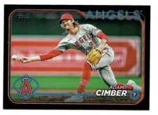 2024 Adam Cimber Topps Update BLACK BORDER #US282 #D09/74