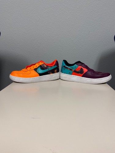 Nike Air Force 1 LV8 What the 90's AV7956-600 Youth Size 12.5C Rare Grail AF1 - Picture 6 of 11