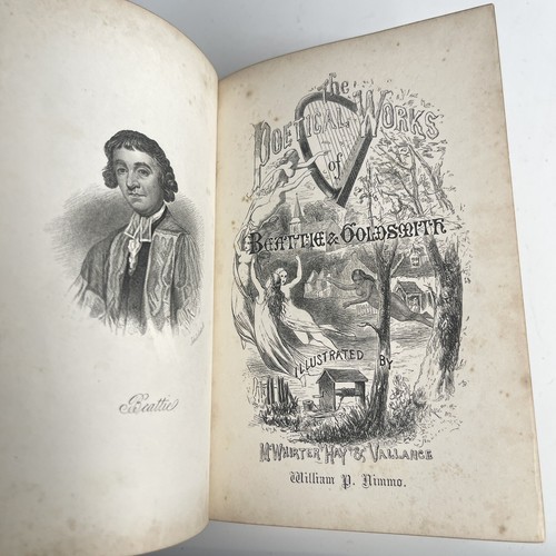 Die poetischen Werke von James Beattie und Oliver Goldschmiede Buch 1870er VIKTORIANISCH - Bild 7 von 18
