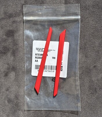 Oakley OEM ACTIVATE RED Earsocks Rubber Temple Tips OX8173 -02 AUTHENTIC 53 55