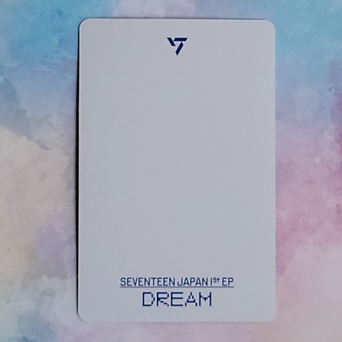 SEVENTEEN DREAM Japan 1st EP Photo Card Type B SVT photocard K-POP PC - Picture 39 of 51
