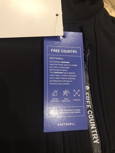 NEW Free Country Classy/Preppy Boys 4T Lined Soft-Shell Jacket Zip Pockets - Picture 7 of 8