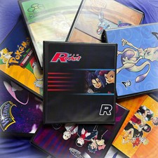 Team Rocket Style Binder w/ Pages - Vintage T...