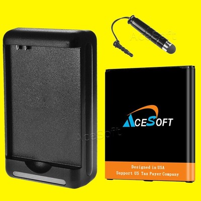 Long Life 3700mA Extended Slim Battery Charger f Samsung Galaxy J3 Orbit S367VL