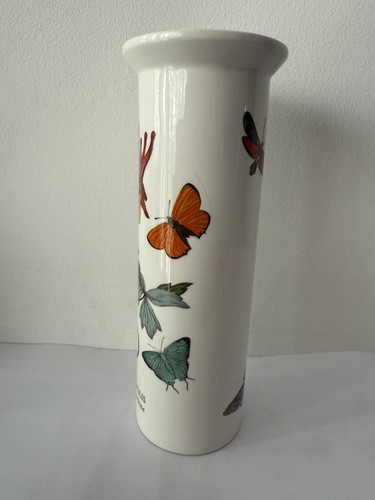 Portmeirion Botanic Garden - Serif Vase - Aqueliegia & Butterflies - 17cm - Picture 2 of 4