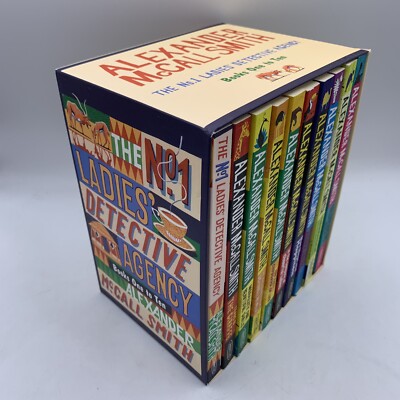 Alexander McCall Smith #1 Ladies Detective Agency Series Book Set 1-10