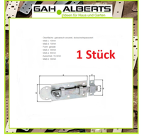 1 StüCk Gah Alberts Fensterriegel Knopfgriff,Gerade +Schlaufe 80X30X10X10X30Mm