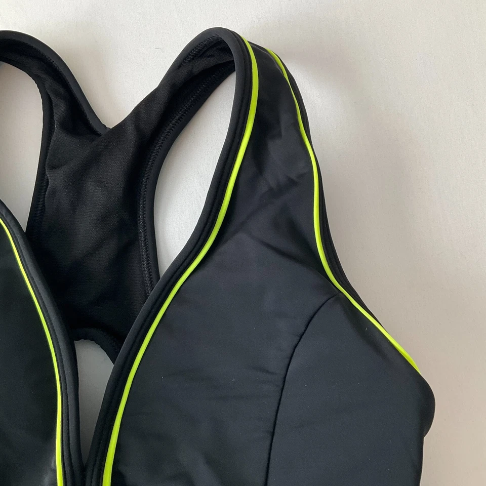 Camiseta sin mangas Onzie entrenamiento yoga para mujer talla S/M negra elástica espalda de afeitar Foto 4 de 4