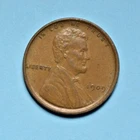 1909 Lincoln Wheat Cent ~ AU ABOUT UNCIRCULATED ~ Bronze Penny 1c Coin
