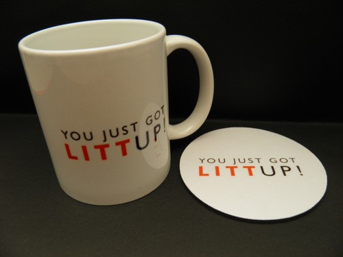 Coffee Mug 11oz + Coaster - Suits You Just Got Litt Up! - Picture 16 of 24
