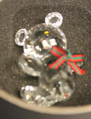 Swarovski Crystal 174957 The Original Reclining Kris Bear with