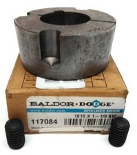 DODGE, TAPER-LOCK BUSHING, 117084, 1610 X 1-1/8 KW, 1-1/8" BORE