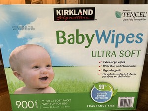 kirkland baby wipes 900