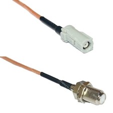 RG316 AVIC Jack to F FEMALE RF Cable Rapid-SHIP LOT