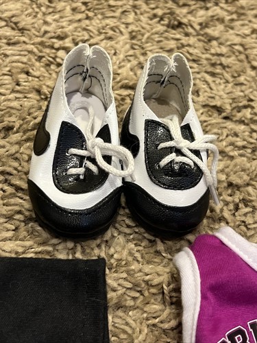 18 in. Doll Sport Set w/ Sneakers For American Girl, My Life Doll Style Dolls - Picture 3 of 9