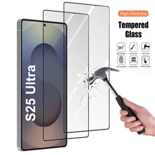 For Samsung Galaxy S25 S24 Ultra S25 Plus Tempered Glass Screen Protector Films