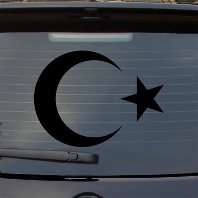 Heckscheibenaufkleber Türkei Turkey türkiye Erdogan 54x54 cm Auto Aufkleber Stic