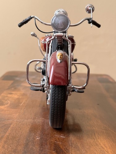 FRANKLIN MINT 1942 INDIAN Motorcycle Model 442 1:10 w/Orig. Box - Picture 5 of 7