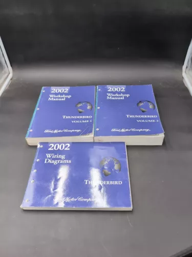 2002 Ford Thunderbird Workshop Service Repair Manuals W Wiring Diagrams Factory 