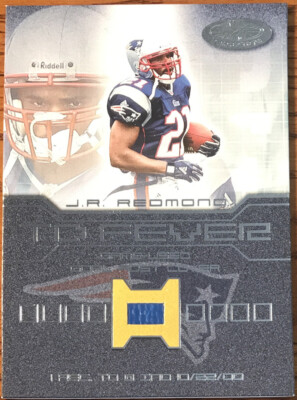 2001 Fleer Hot Prospects TD Fever J.R. Redmond #11 New England Patriots