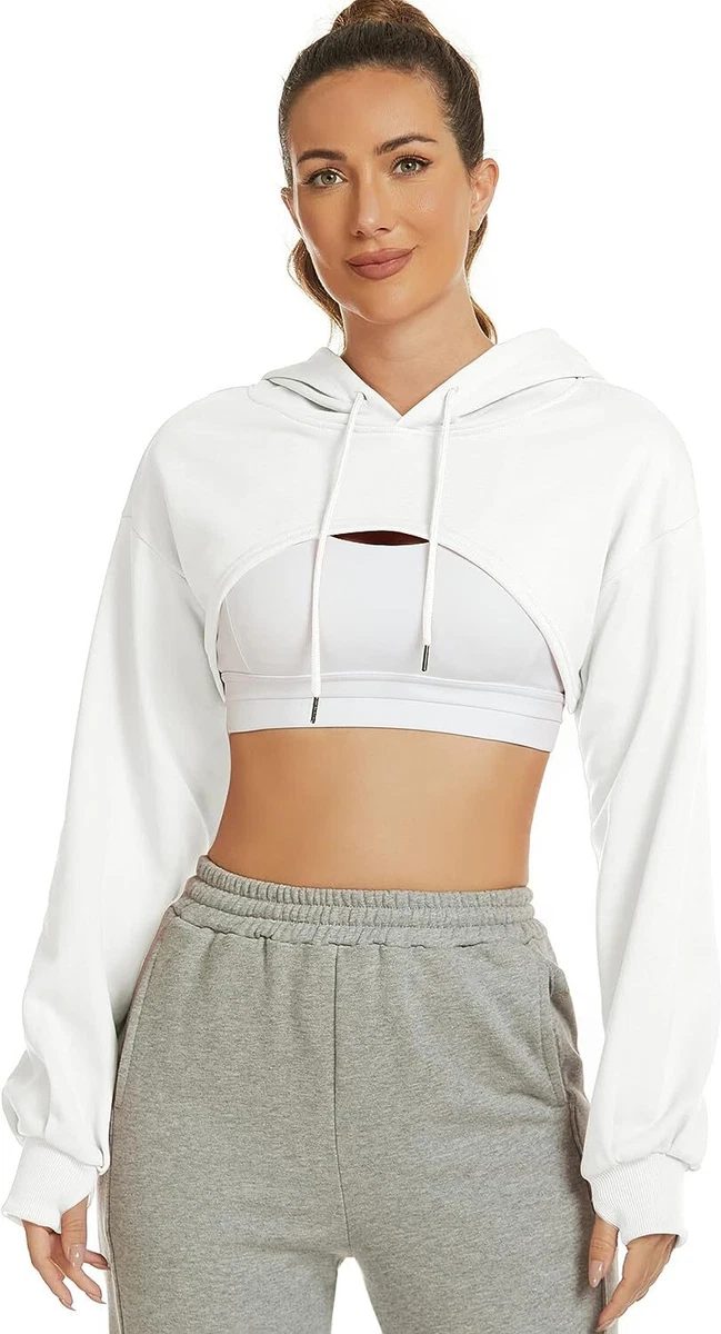 Nike Swoosh Sweatshirt Croptop Women Sweatshirt Small Size Jumper