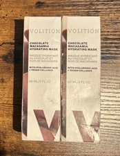 2X Volition Chocolate Macadamia Hydrating Mask 2 oz • Hyaluronic Acid • Vegan