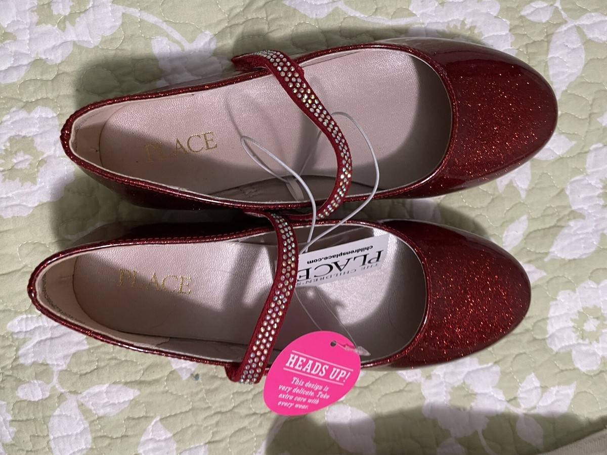 The Children Place Red Flats For Girls