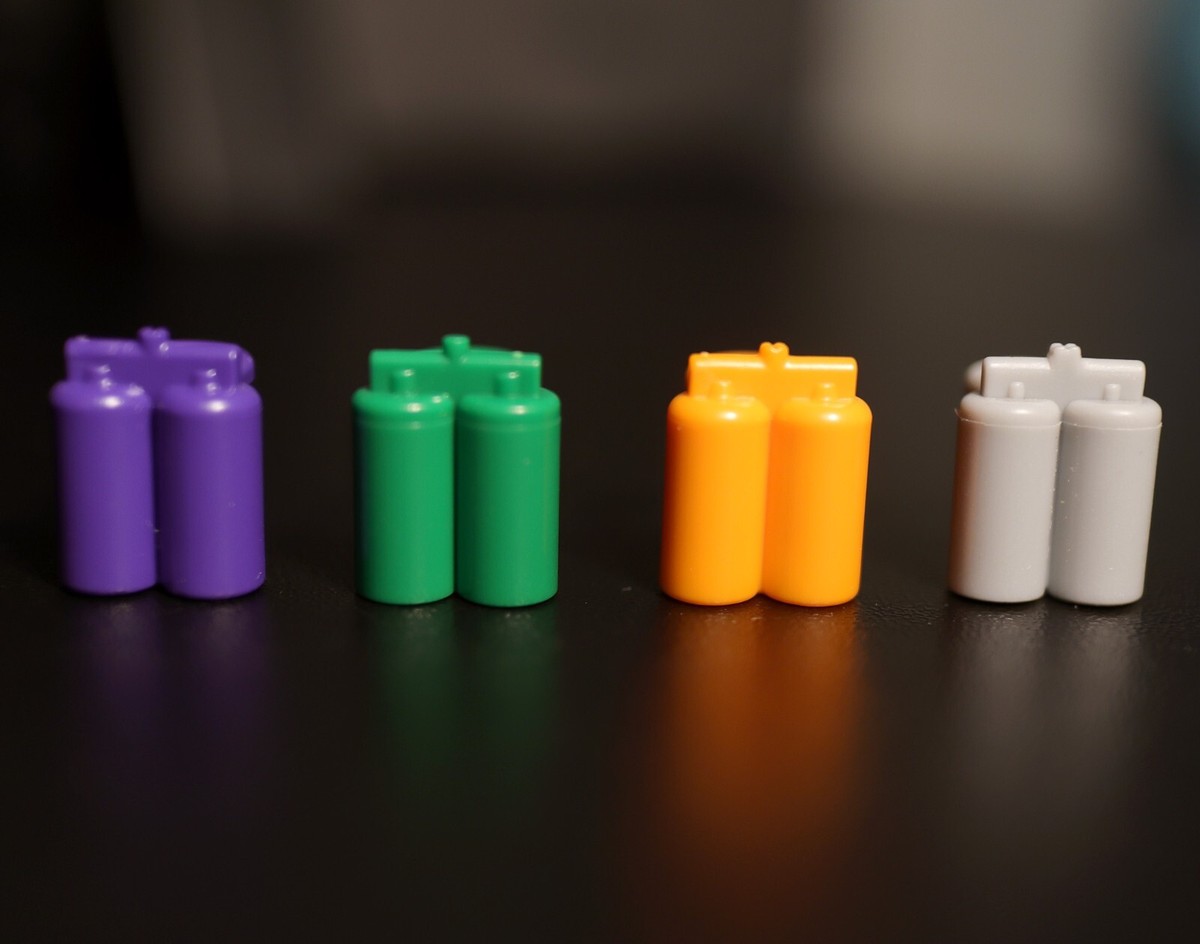 Authentic & Custom LEGO Classic Space Minifigure Air Tanks- 3838