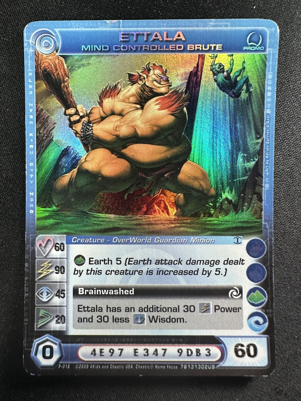 Chaotic TCG Ettala Mind Controlled Brute P016 1st Edition Promo Max C