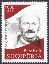 Albania 2014 MNH Mi 3485 Elez Isufi (1861-1924), Albanian guerrilla leader