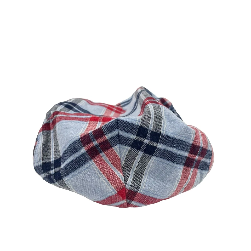 Кепка Janie and Jack синяя красная клетчатая для газетчика мальчика 6-8 - Изображение 4 из 4