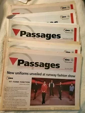 NORTHWEST AIRLINES PASSAGES EMPLOYEE MAGAZINE 2006 to 2008 Sold Per Piece