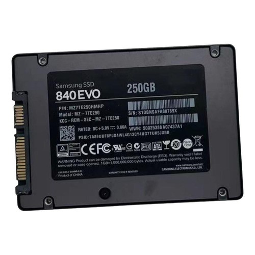 Unità a stato solido SSD 2,5"" 250 GB 120 GB 256 GB 500 GB 1 TB per Samsung 860 840 EVO - Foto 1 di 13