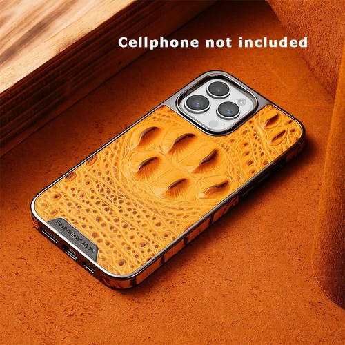 Superior Quality Waterproof Crocodile Pattern Case for iphone 16 Pro Max Phone - Picture 13 of 13