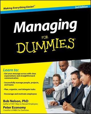 Managing For Dummies - Bob Nelson, 9780470618134, paperback